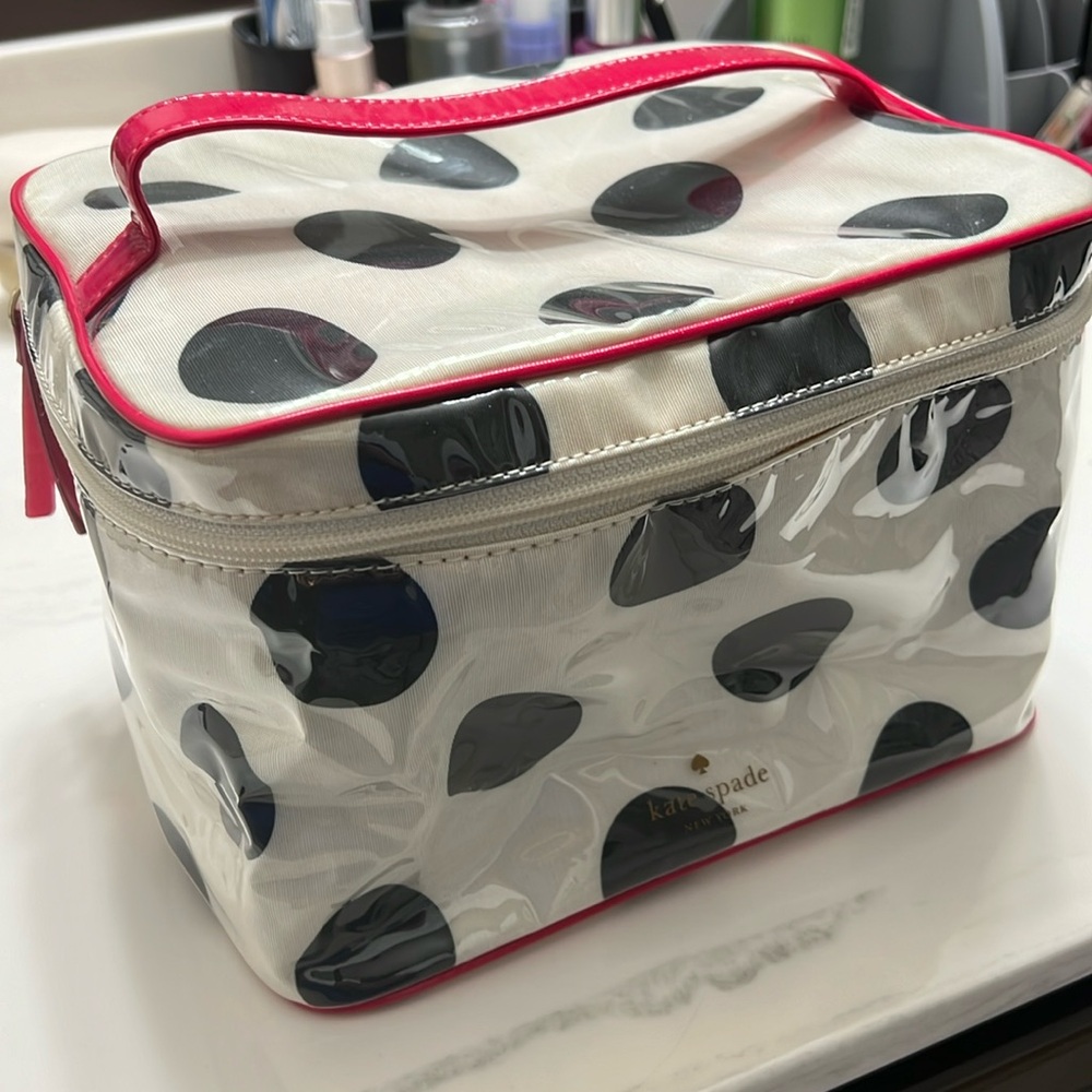 Kate Spade New York Toiletry Bag - Train Cused slightly used